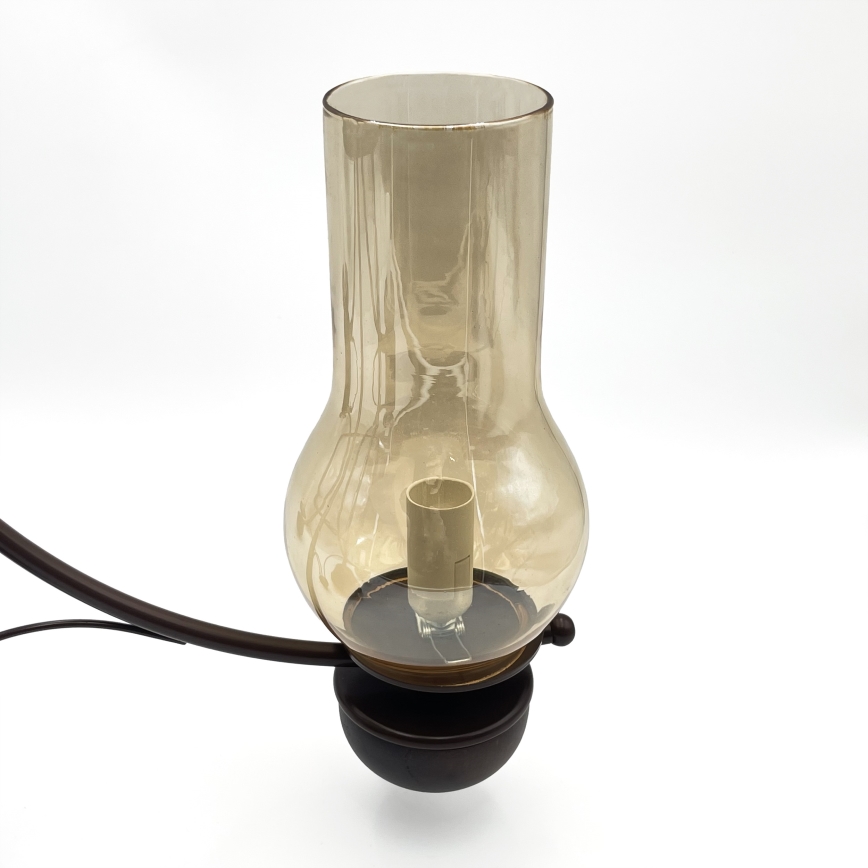 Brilagi - LED Ljuskrona på kedja COTTAGE 3xE14/40W/230V ek/brun