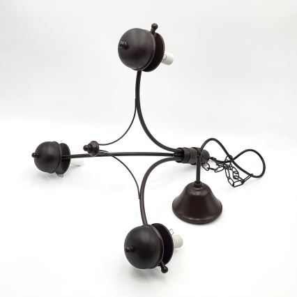 Brilagi - LED Ljuskrona på kedja COTTAGE 3xE14/40W/230V ek/vit