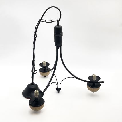 Brilagi - LED Ljuskrona på kedja COTTAGE 3xG9/40W/230V bok/vit