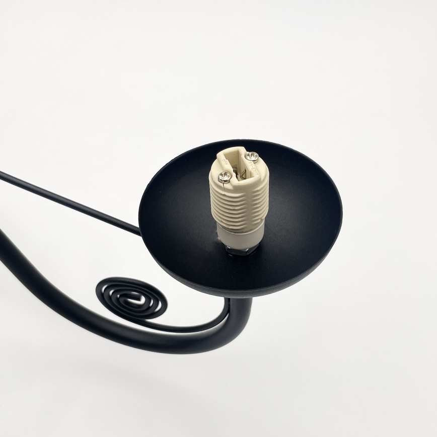 Brilagi - LED Ljuskrona på kedja COTTAGE 3xG9/40W/230V svart/vit