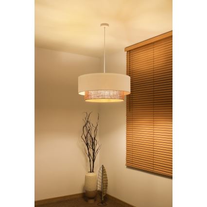 Brilagi - LED-ljuskrona på vajer Boho-stil 3xE27/15W/230V Ø 60 cm