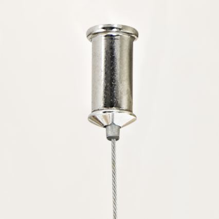 Brilagi - LED-ljuskrona på vajer MILLA 15xG9/3W/230V brun/rökbrun