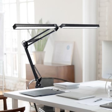 Brilagi - LED Ljusreglerad flexibel bordslampa VARIO LED/15W/230V 3000-6000K svart