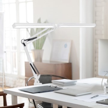 Brilagi - LED Ljusreglerad flexibel bordslampa VARIO LED/15W/230V 3000-6000K vit