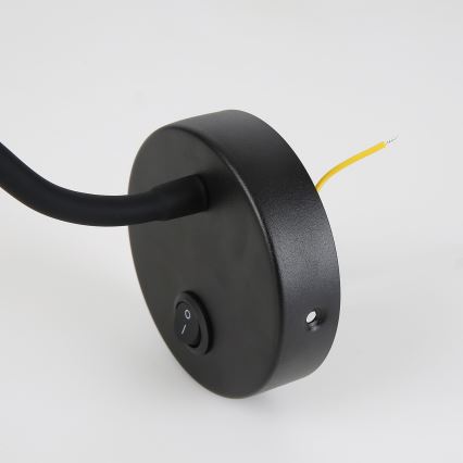 Brilagi - LED Ljusreglerad flexibel vägg lampa MAYA 1xG9/4W/230V svart/guld 2700-6500K Wi-Fi Tuya