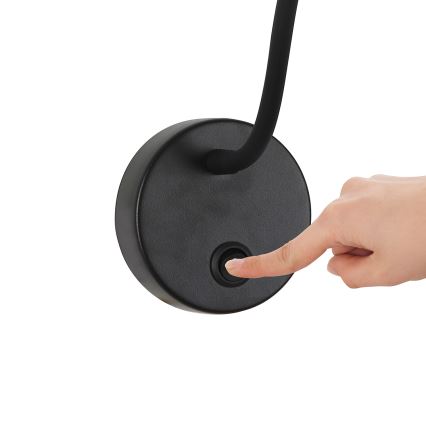 Brilagi - LED Ljusreglerad flexibel vägg lampa MAYA 1xG9/4W/230V svart 2700-6500K Wi-Fi Tuya