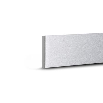 Brilagi - LED ljusreglerad ljuskrona på textilsladd SLIMLINE LED/40W/230V 3000-6000K silver + fjärrkontroll