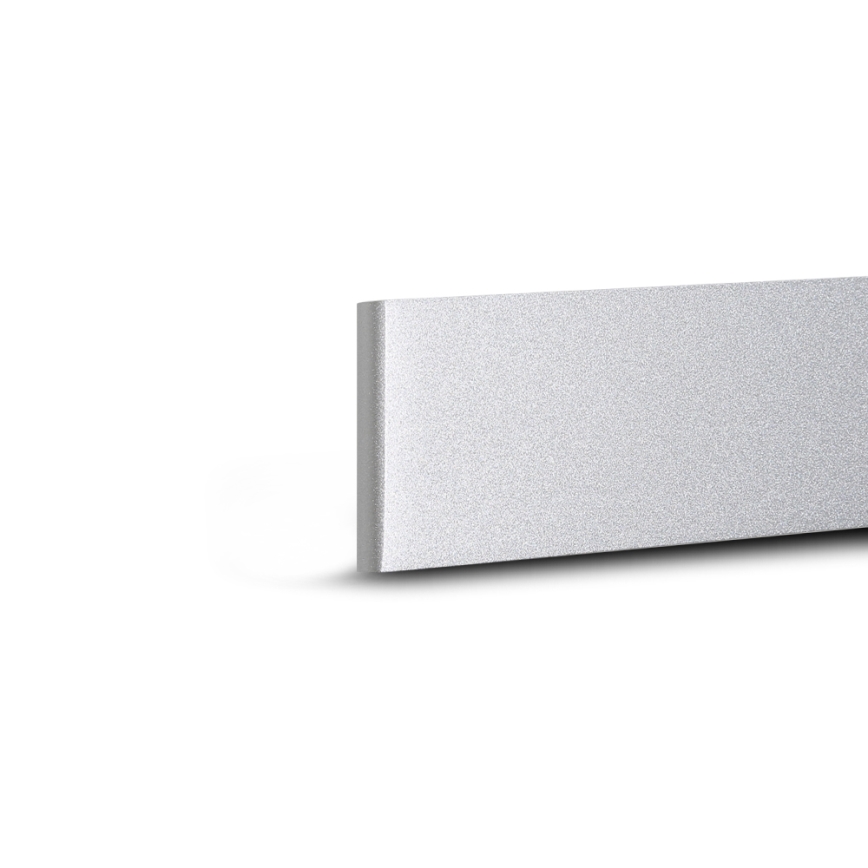 Brilagi - LED ljusreglerad ljuskrona på textilsladd SLIMLINE LED/40W/230V 3000-6000K silver + fjärrkontroll