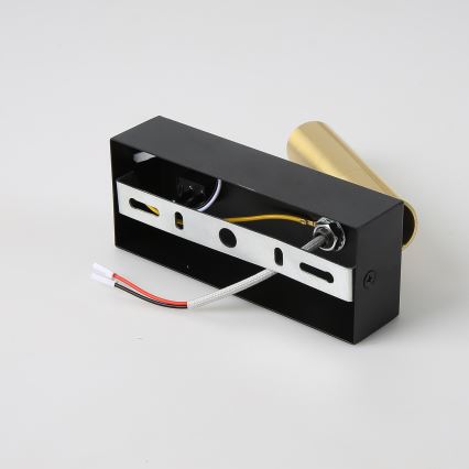 Brilagi - LED ljusreglerad väggspotlight MAYA 1xG9/4W/230V svart/guld 2700-6500K Wi-Fi Tuya