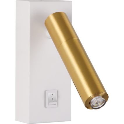 Brilagi - LED ljusreglerad väggspotlight MAYA 1xG9/4W/230V vit/guld 2700-6500K Wi-Fi Tuya