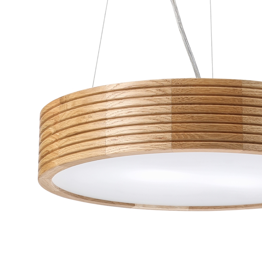 Brilagi - LED-pendel CARVALHO MODERN 2xE27/60W/230V ek Ø 37,5 cm
