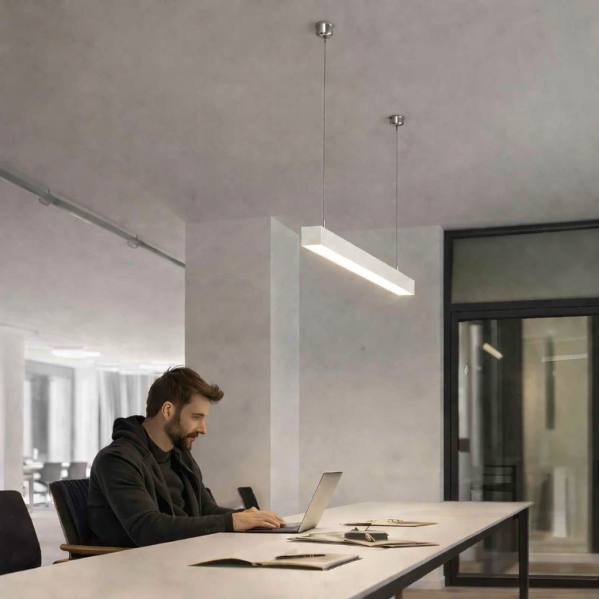 BRILAGI - LED-pendellampa FULLDAY LED/10/15/20W/230V 2700/4000/6000K 60 cm vit