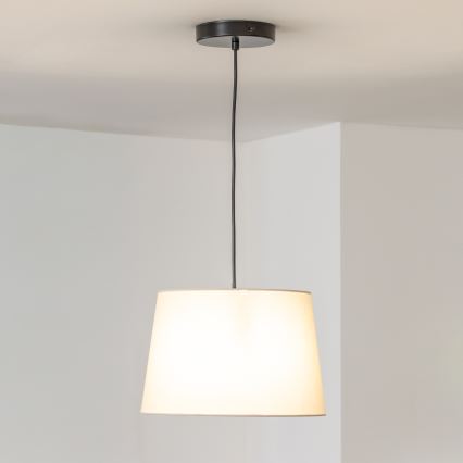 Brilagi - LED-pendel med kabel CERIA 1xE27/40W/230V Ø 30 cm beige