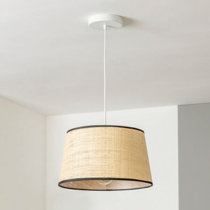 Brilagi - LED-pendel med vajer CERIA 1xE27/40W/230V Ø 35 cm beige