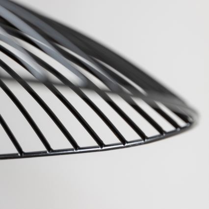 Brilagi - LED-pendel med vajer CERIA WIRE 1xE27/40W/230V Ø 38 cm svart