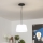 Brilagi - LED-pendel på kabel CERIA 1xE27/40W/230V pr. 25 cm vit