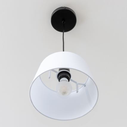 Brilagi - LED-pendel på kabel CERIA 1xE27/40W/230V pr. 25 cm vit