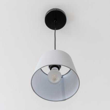 Brilagi - LED-pendel på kabel CERIA 1xE27/40W/230V Ø 20,5 cm grå