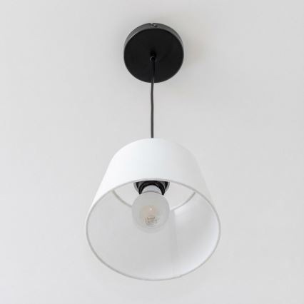 Brilagi - LED-pendel på kabel CERIA 1xE27/40W/230V Ø 20,5 cm vit