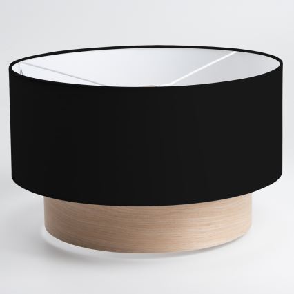 Brilagi - LED-pendel på kabel CERIA 1xE27/40W/230V Ø50 cm svart/beige