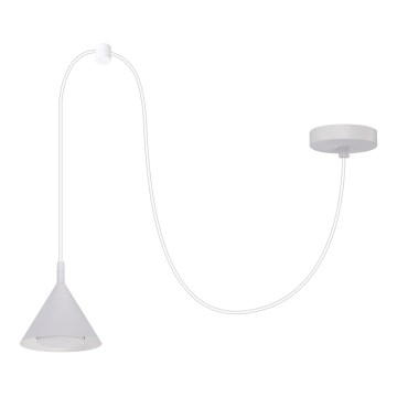 BRILAGI - LED Pendel på kabel CONE SINGLE SPIDER 1xGX53/15W/230V vit