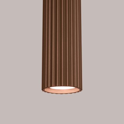 Brilagi - LED-pendel på kabel CRESTO 1xGU10/10W/230V brun