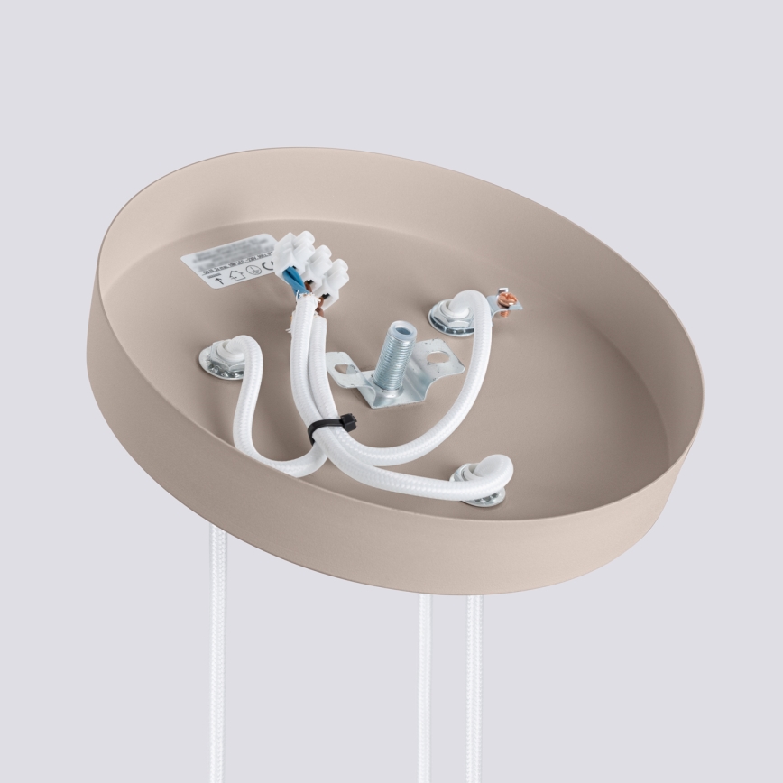 Brilagi - LED-pendel på kabel CRESTO 3xGU10/10W/230V taupe