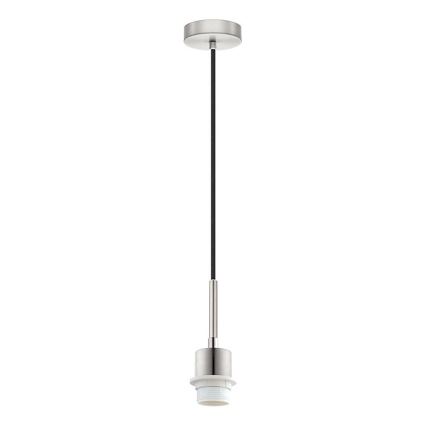 Brilagi - LED-pendel på vajer NUBILA 1xE27/60W/230V Ø 14 cm svart/pompejansk röd