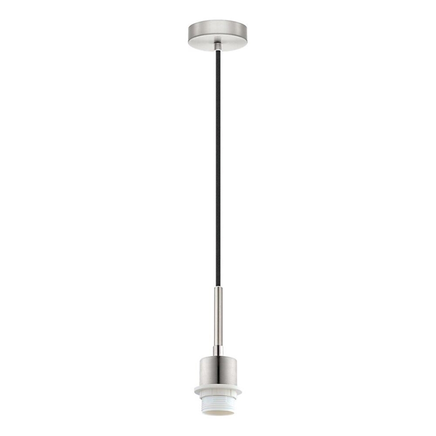 Brilagi - LED-pendel på vajer NUBILA 1xE27/60W/230V Ø 14 cm svart/pompejansk röd