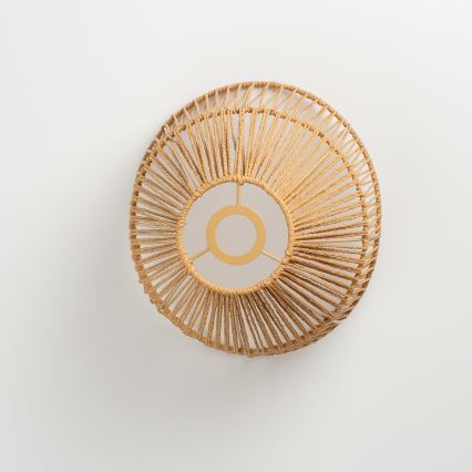 Brilagi - LED-pendel på sladd CERIA BOHO 1xE27/40W/230V Ø 30 cm brun