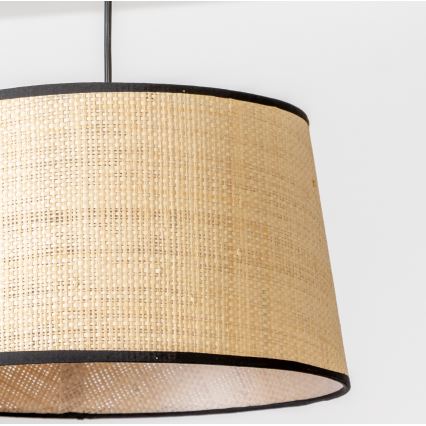 Brilagi - LED-pendel på vajer CERIA 1xE27/40W/230V Ø 35 cm beige