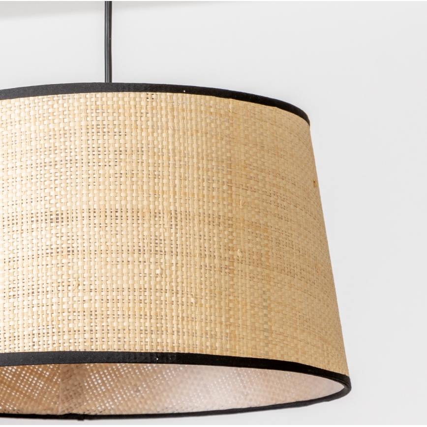 Brilagi - LED-pendel på vajer CERIA 1xE27/40W/230V Ø 35 cm beige