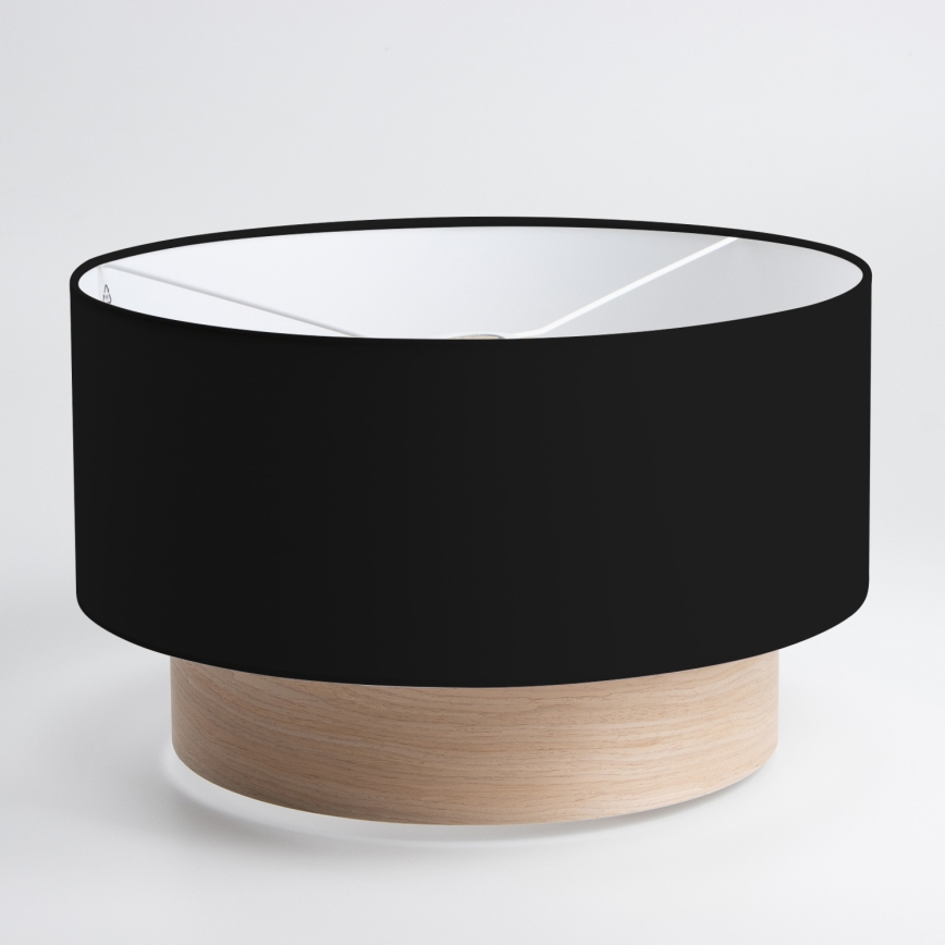 Brilagi - LED-pendel på vajer CERIA 1xE27/40W/230V Ø 50 cm svart/beige