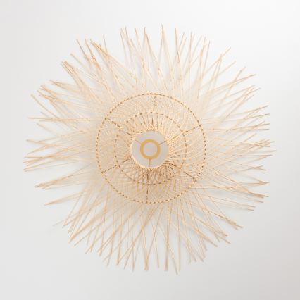 Brilagi - LED-pendel på vajer CERIA BOHO 1x E27/40W/230V Ø 100 cm bambu