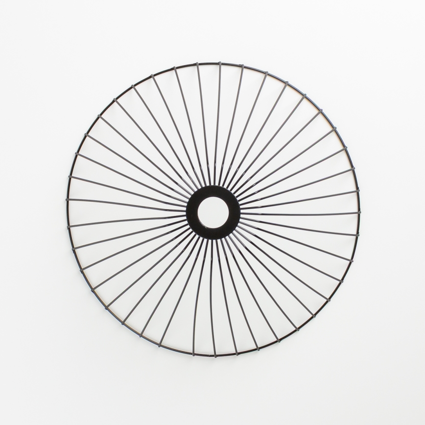 Brilagi - LED-pendel på vajer CERIA WIRE 1xE27/40W/230V Ø 45 cm svart