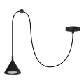 BRILAGI - LED Pendel på vajer CONE SINGLE SPIDER 1xGX53/15W/230V svart