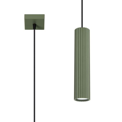 Brilagi - LED-pendel på vajer CRESTO 1xGU10/10W/230V grön