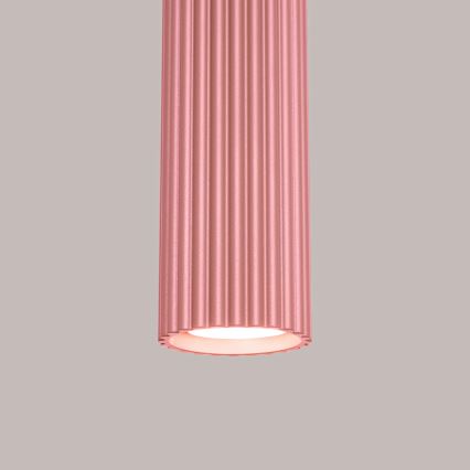 Brilagi - LED-pendel på vajer CRESTO 1xGU10/10W/230V rosa