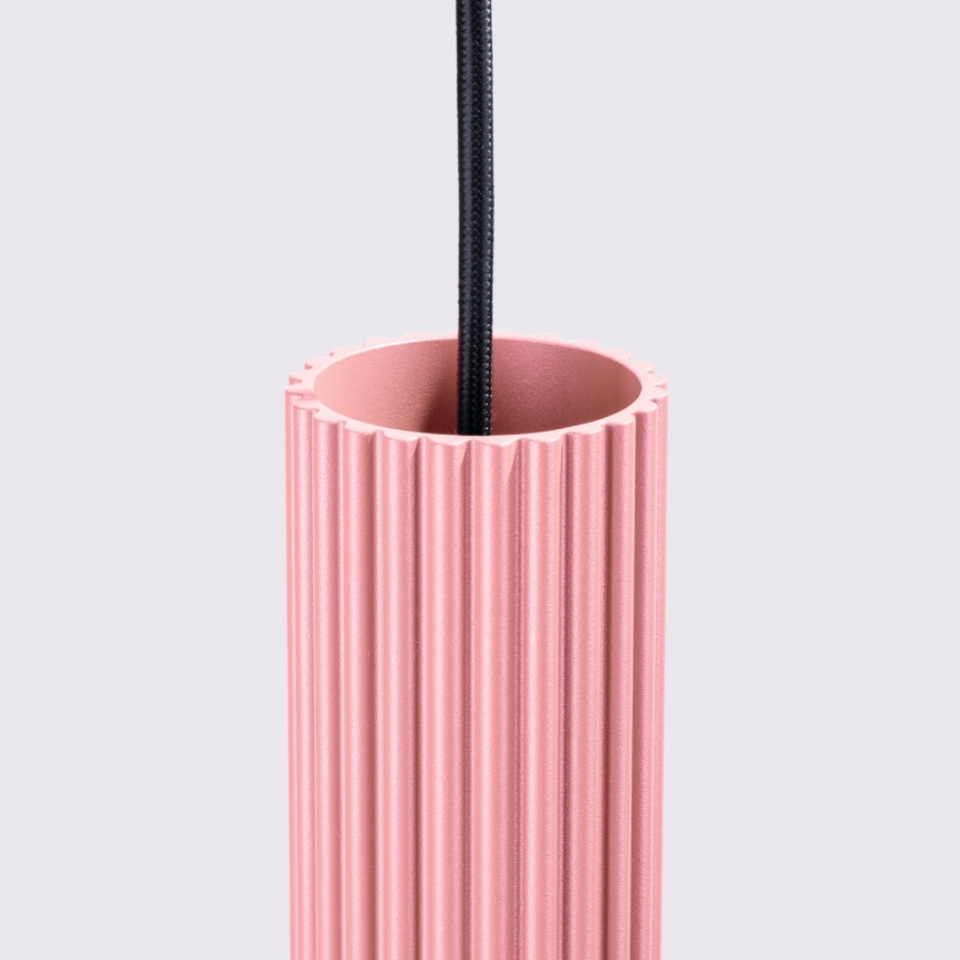 Brilagi - LED-pendel på vajer CRESTO 1xGU10/10W/230V rosa