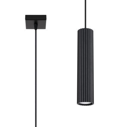Brilagi - LED-pendel på vajer CRESTO 1xGU10/10W/230V svart