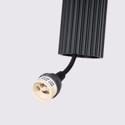 Brilagi - LED-pendel på vajer CRESTO 1xGU10/10W/230V svart