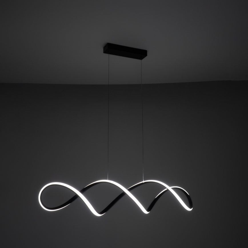 Brilagi - LED-pendel på vajer DNA LED/41W/230V 4100K svart