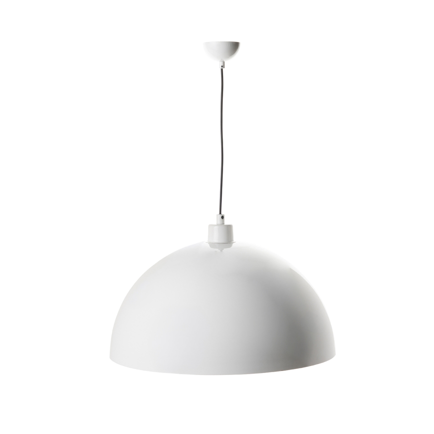 BRILAGI - LED-pendel på vajer METALO 1xE27/40W/230V Ø 60 cm vit/koppar