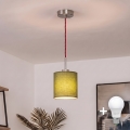 Brilagi - LED-pendel på vajer NUBILA 1xE27/60W/230V Ø 14 cm röd/grön