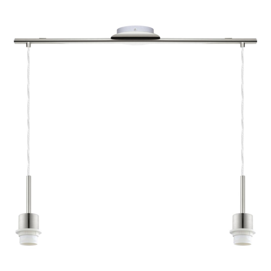 Brilagi - LED-pendel på vajer NUBILA 2xE27/60W/230V rosa