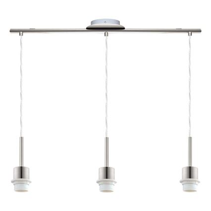 BRILAGI - LED-pendel på vajer NUBILA 3xE27/60W/230V ljusbrun