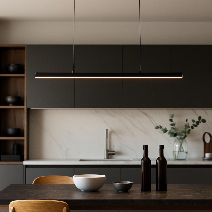 Brilagi - LED-pendel på vajer PAXIS LED/30W/230V 120 cm svart