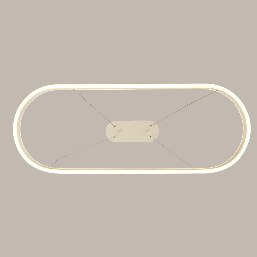 Brilagi - LED-pendel på vajer PONDIE LED/45W/230V 80x30 cm vit