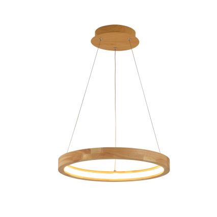 Brilagi - LED-pendel på vajer UMEA WOOD LED/30W/230V Ø40 cm trä