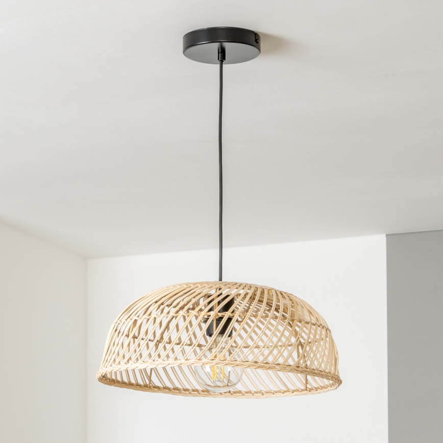Brilagi - LED-pendellampa CERIA BOHO på sladd 1xE27/40W/230V Ø 60 cm rotting
